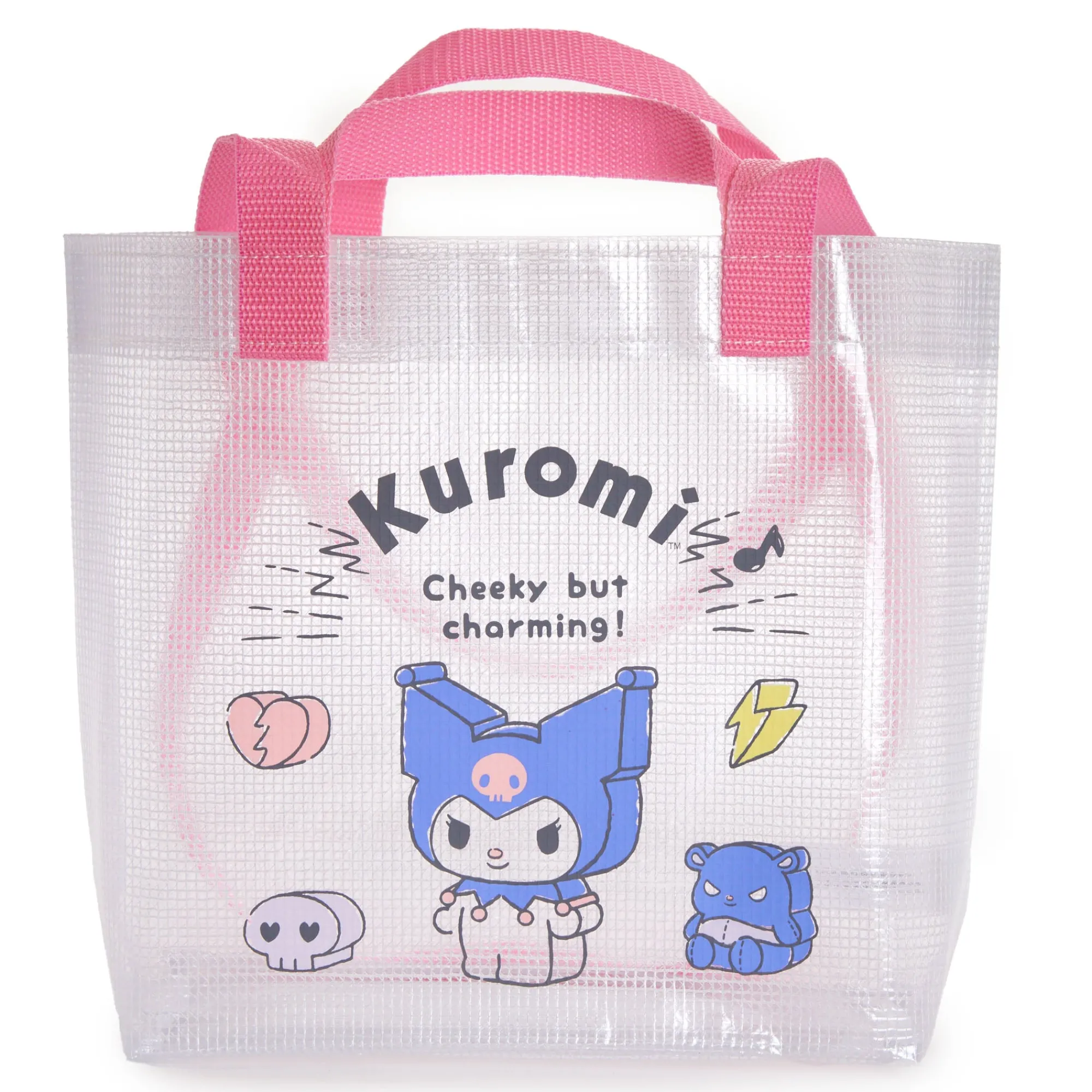 NAKAJIMA CORPORATION Kuromi 2-Way Vinyl Tote Bag (Besties Friend Series)