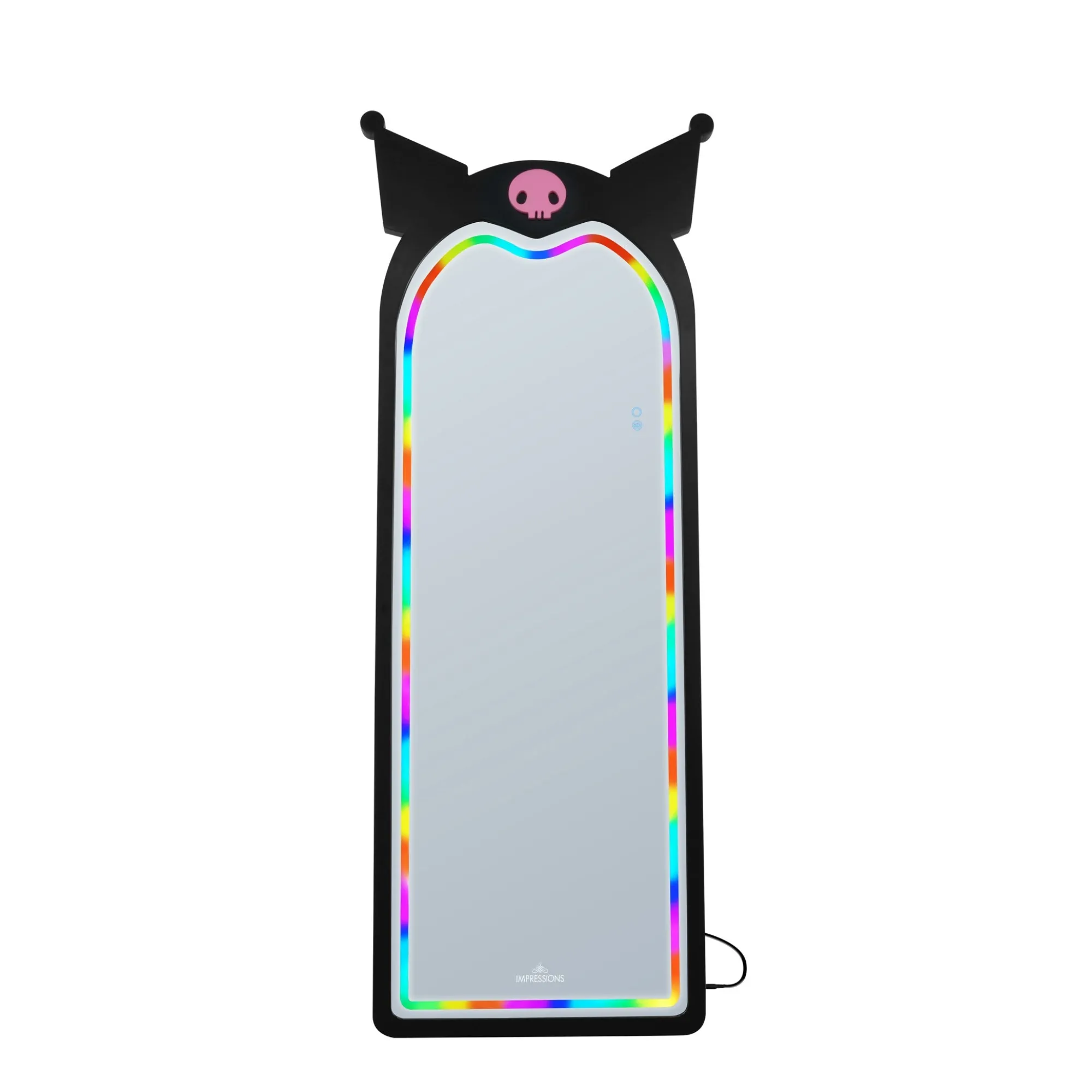 Impressions Vanity Co. Kuromi x Impressions Vanity Arch RGB Full Length Mirror