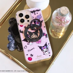 BySonix Inc. Kuromi x Sonix Rhinestone Magnetic Ring