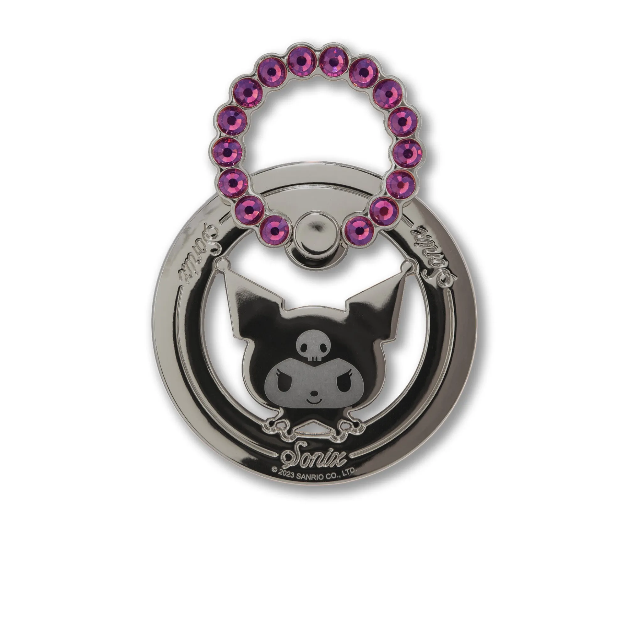 BySonix Inc. Kuromi x Sonix Rhinestone Magnetic Ring