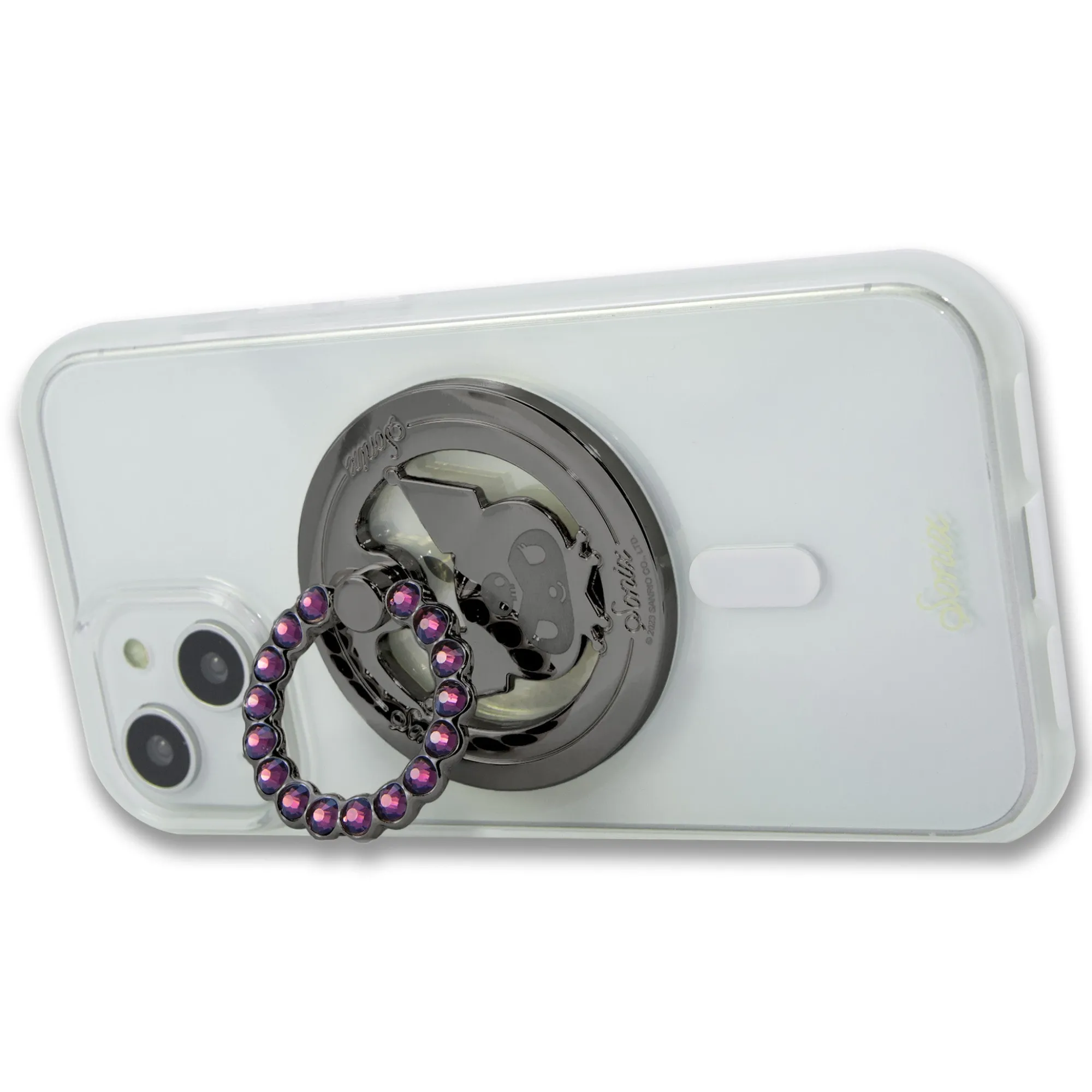 BySonix Inc. Kuromi x Sonix Rhinestone Magnetic Ring