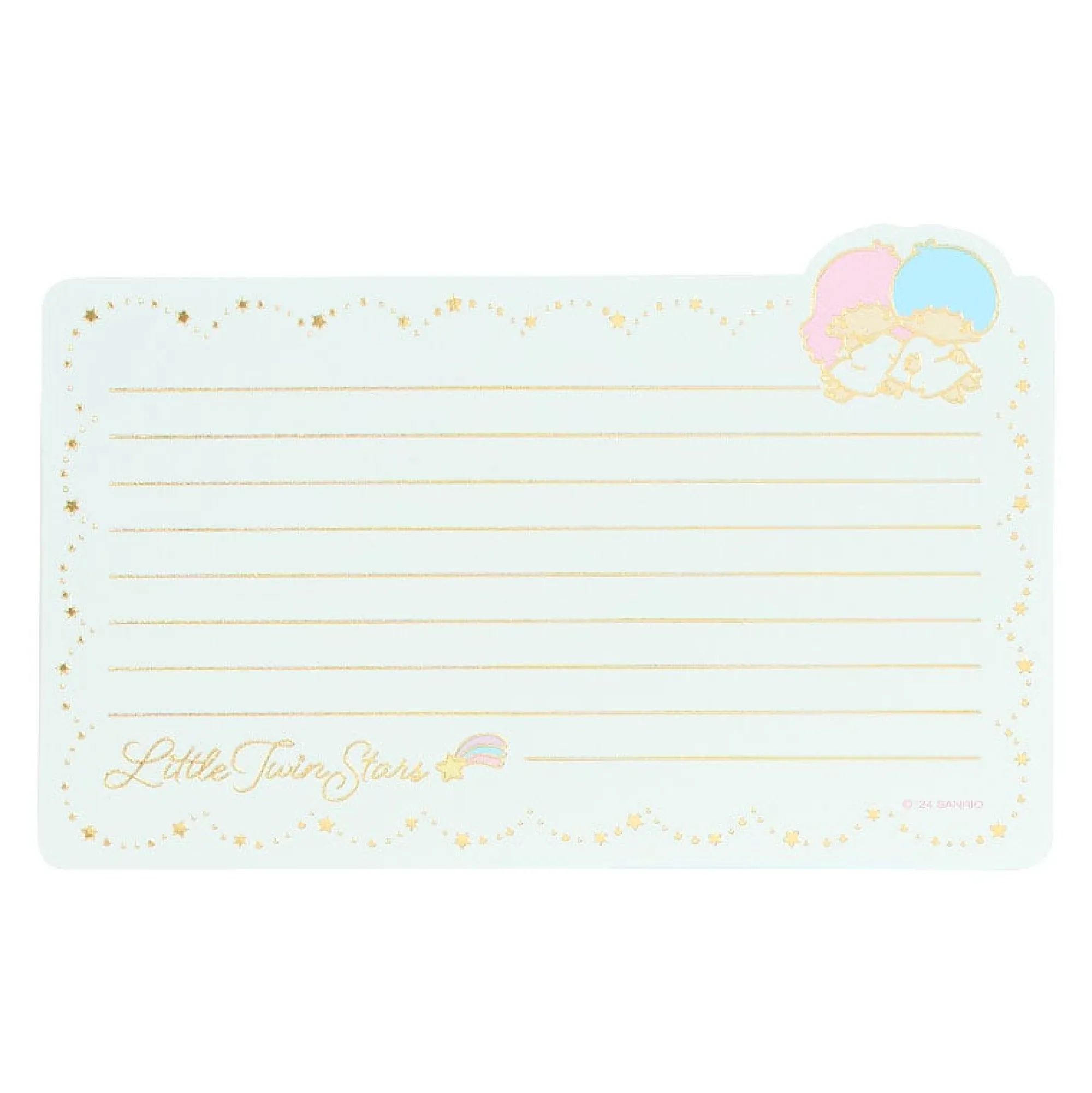 Japan Original LittleTwinStars Classic Enclosure Letter Set