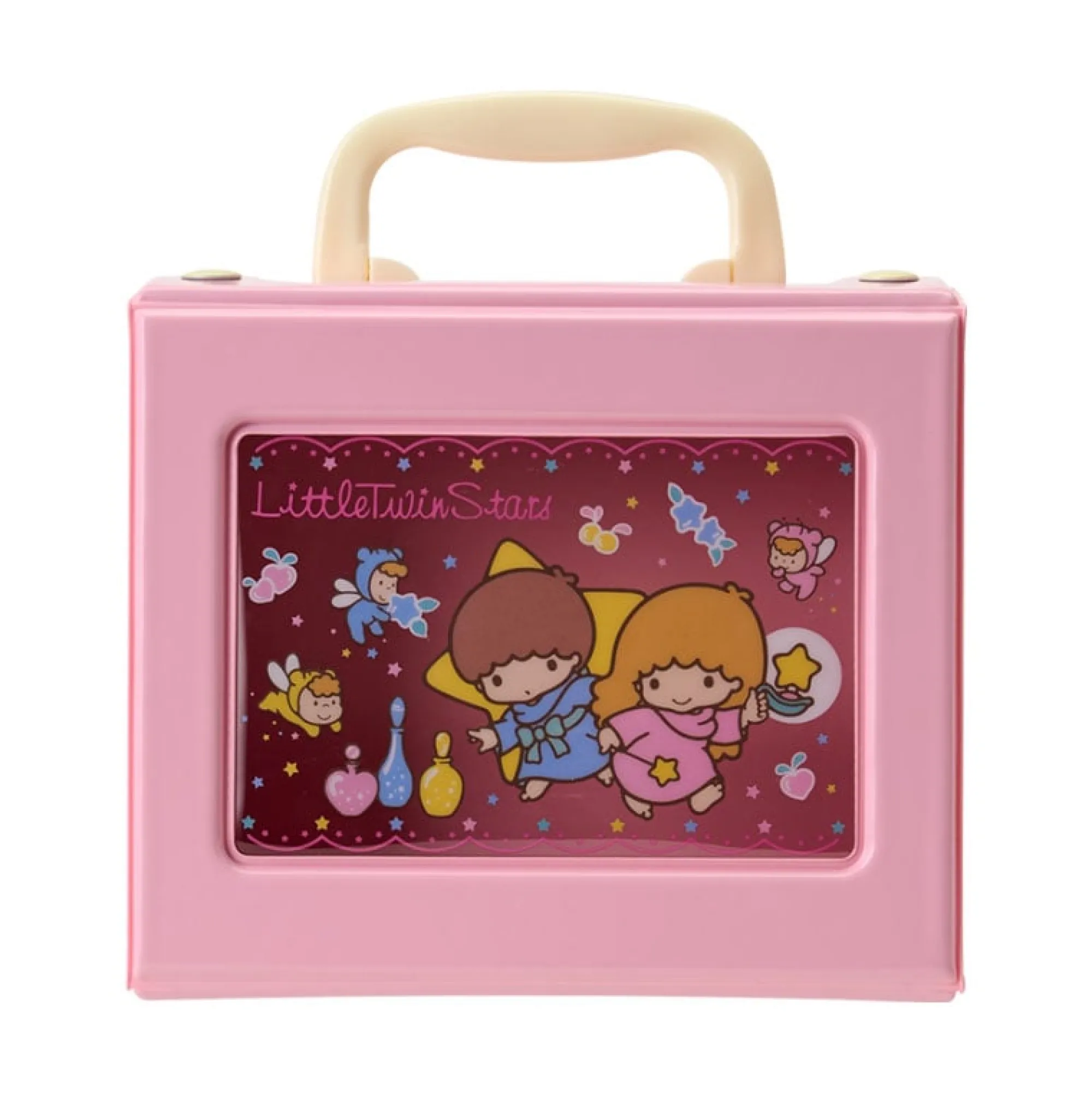 Japan Original LittleTwinStars Mini Storage Suitcase (Sanrio Forever Series)