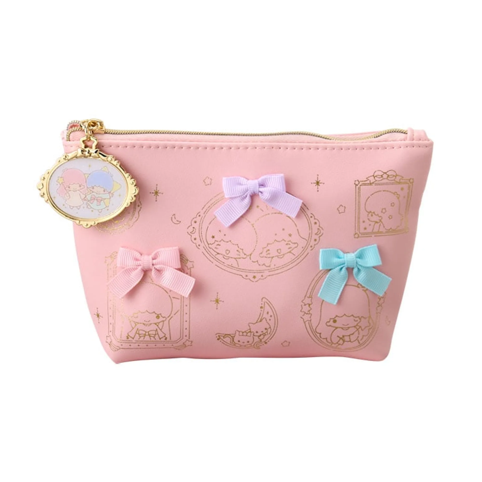 Japan Original LittleTwinStars Mini Zipper Pouch (Pastel Frame Design Series)