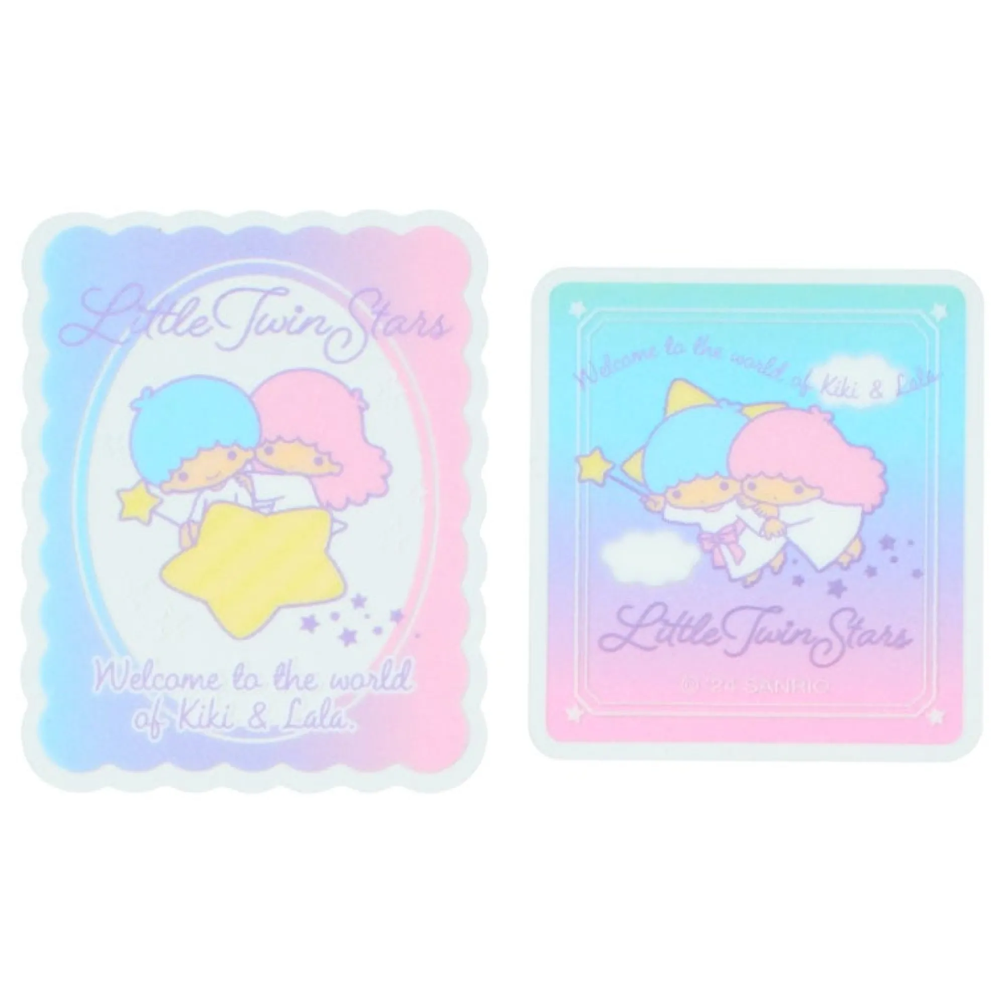 Japan Original LittleTwinStars 30-pc Mini Sticker Set