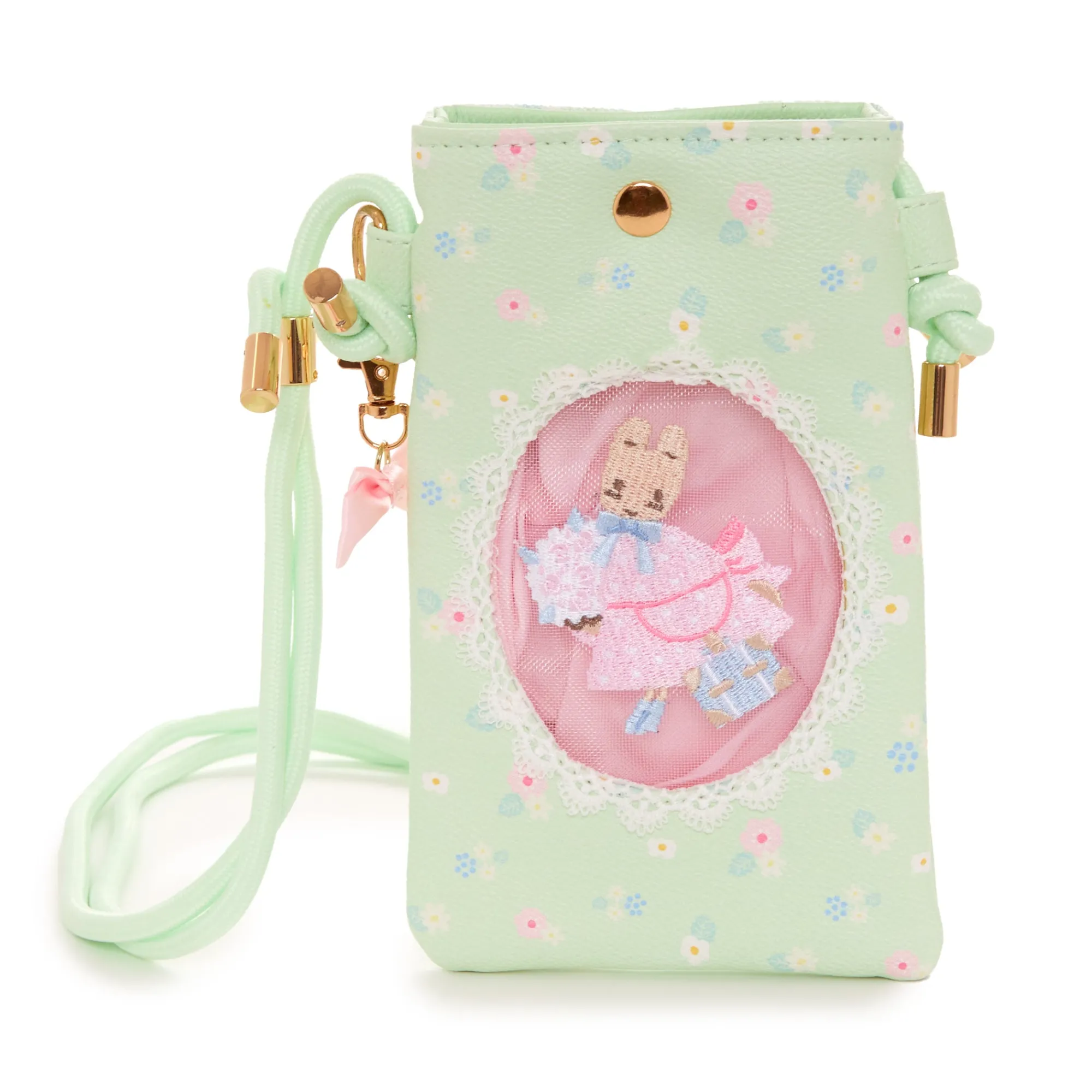 Global Original Marron Cream Crossbody Phone Bag (Bon Voyage Series)
