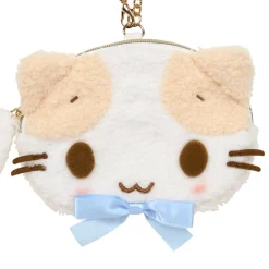 Japan Original Masyumaro Plush Mini Face Pouch (Sanrio Cat Club Series)