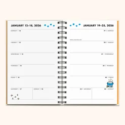 Studio Oh! Mr. Positive x 2026 Thinking Chenille Patch Planner