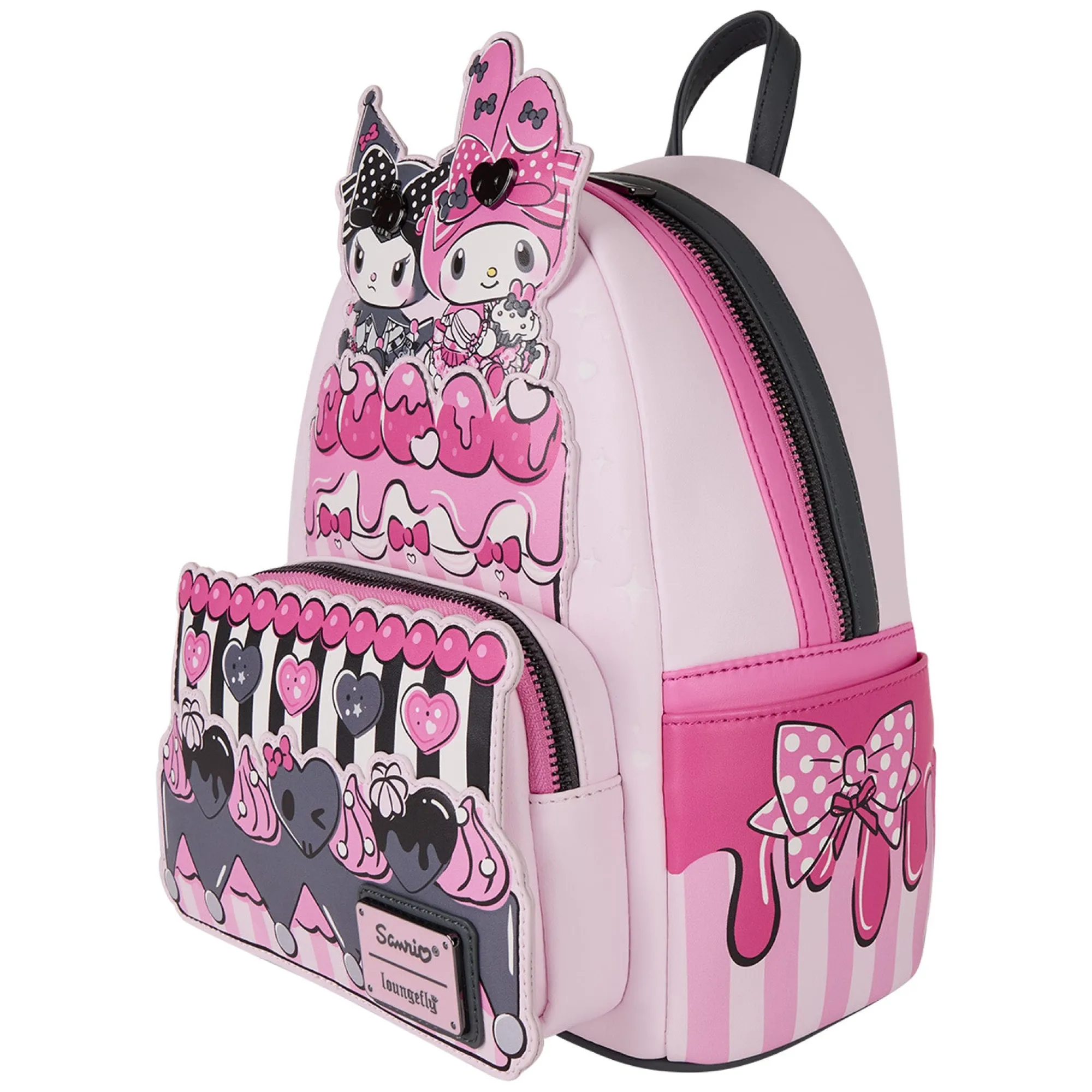 Loungefly My Melody & Kuromi x Cake Mini Backpack