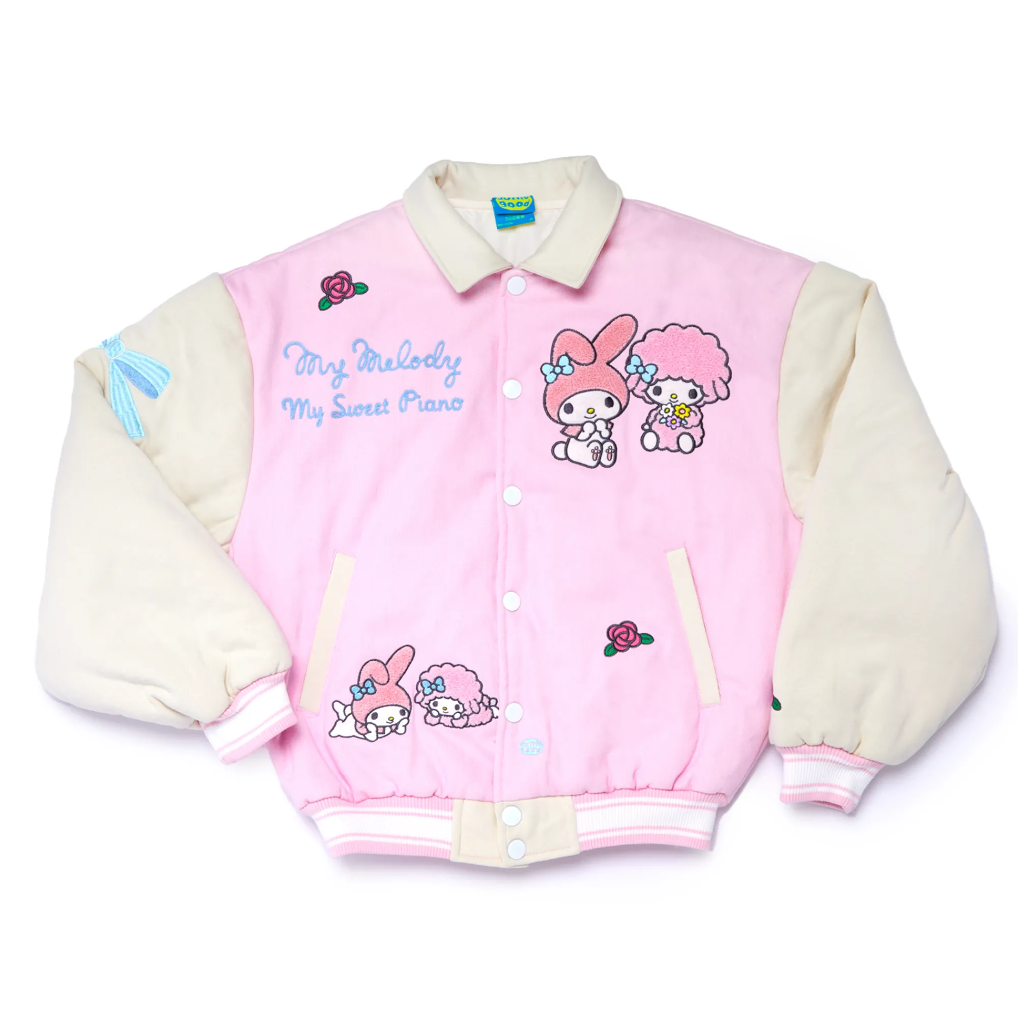 BIOWORLD My Melody & My Sweet Piano x Dumbgood Varsity Jacket