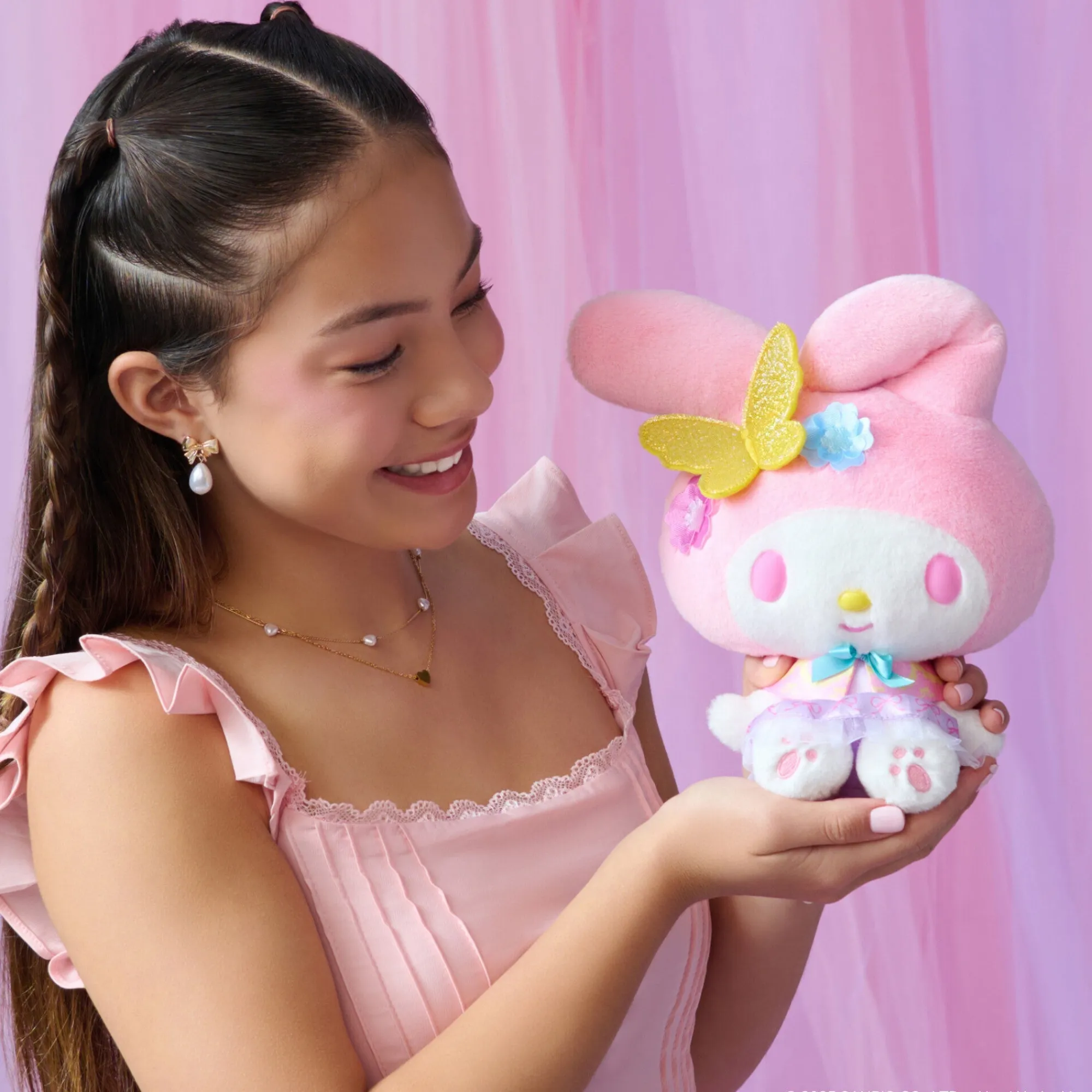 Jazwares My Melody 8" Ultra-Premier 50th Anniv. Plush (Limited Edition)
