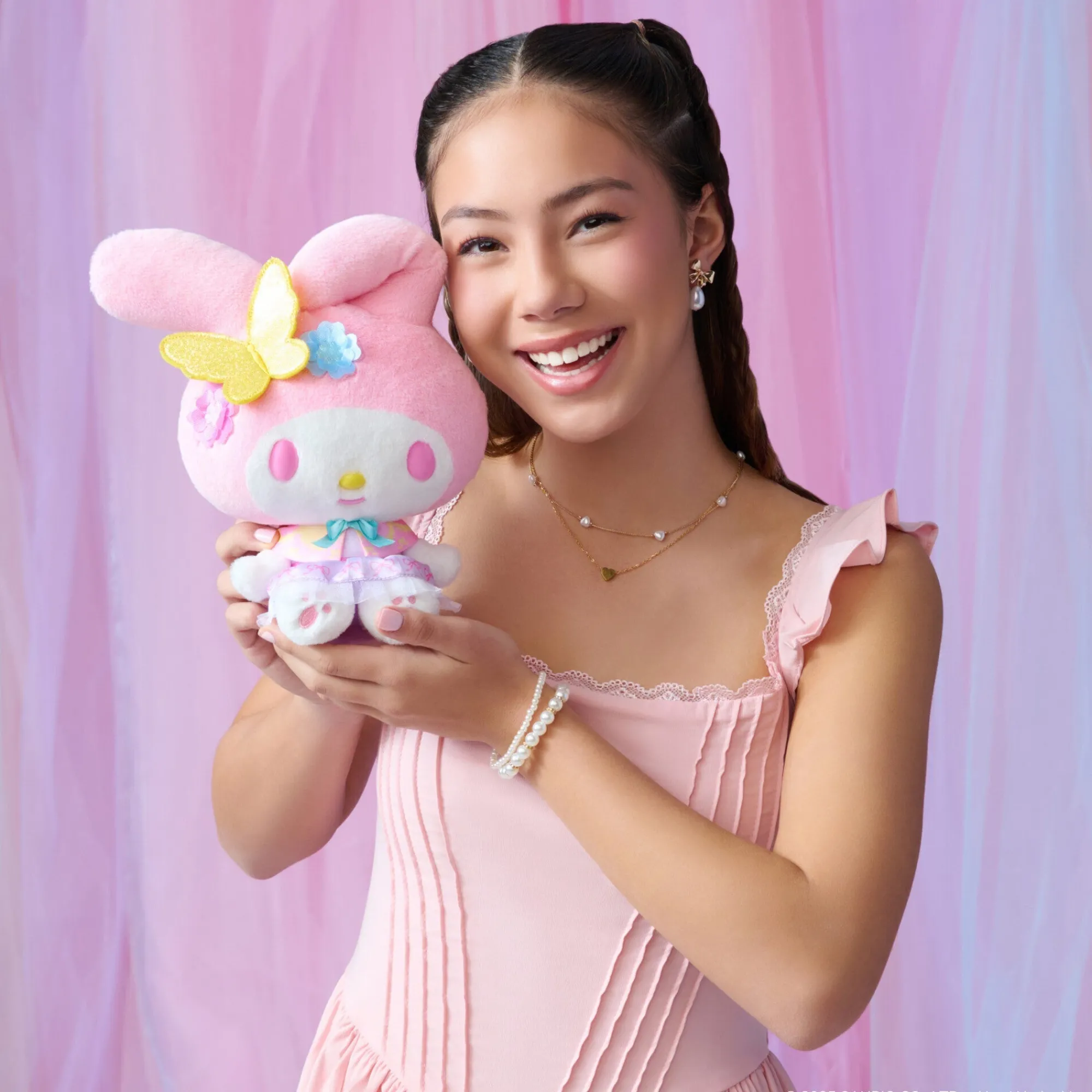 Jazwares My Melody 8" Ultra-Premier 50th Anniv. Plush (Limited Edition)