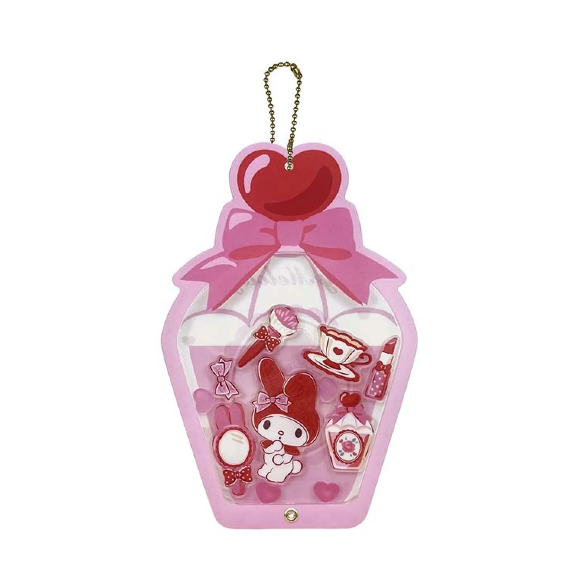 Global Original My Melody Acrylic Keychain and Stand (Classic Corduroy Series)