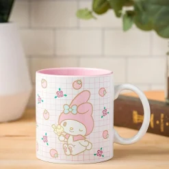 Silver Buffalo LLC My Melody All-Over Print Ceramic Mug (Sweet Things)
