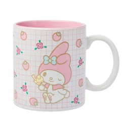 Silver Buffalo LLC My Melody All-Over Print Ceramic Mug (Sweet Things)
