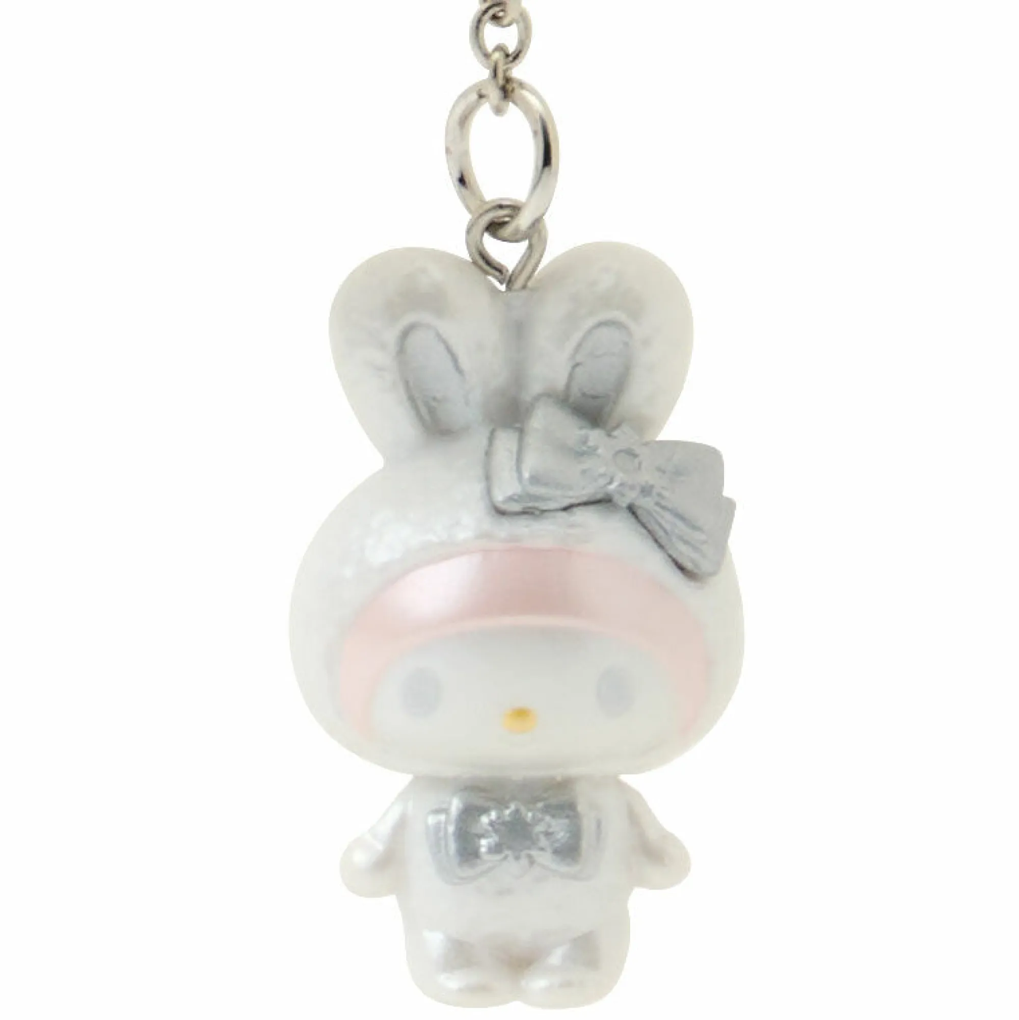 Japan Original My Melody Bag Charm (Snow Bunny Series)