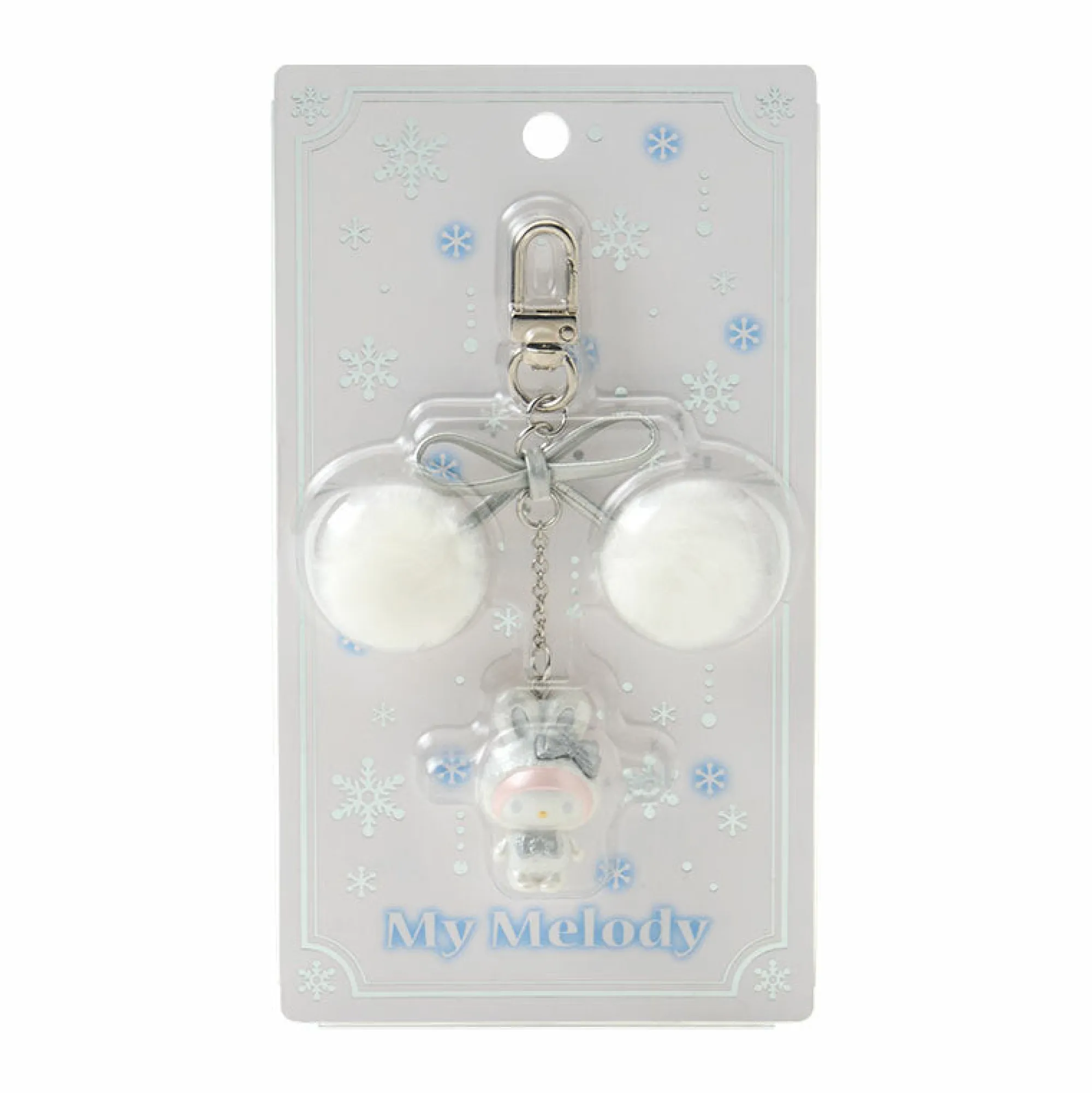 Japan Original My Melody Bag Charm (Snow Bunny Series)