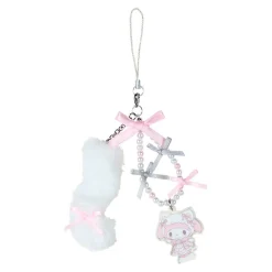 Japan Original My Melody Beaded Smartphone Charm (Ballet Kitten Series)