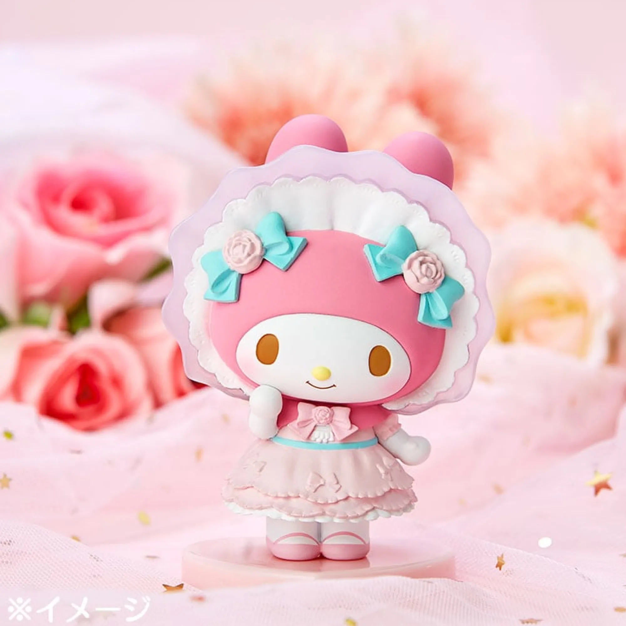 Japan Original My Melody Boxed Mini Figurine