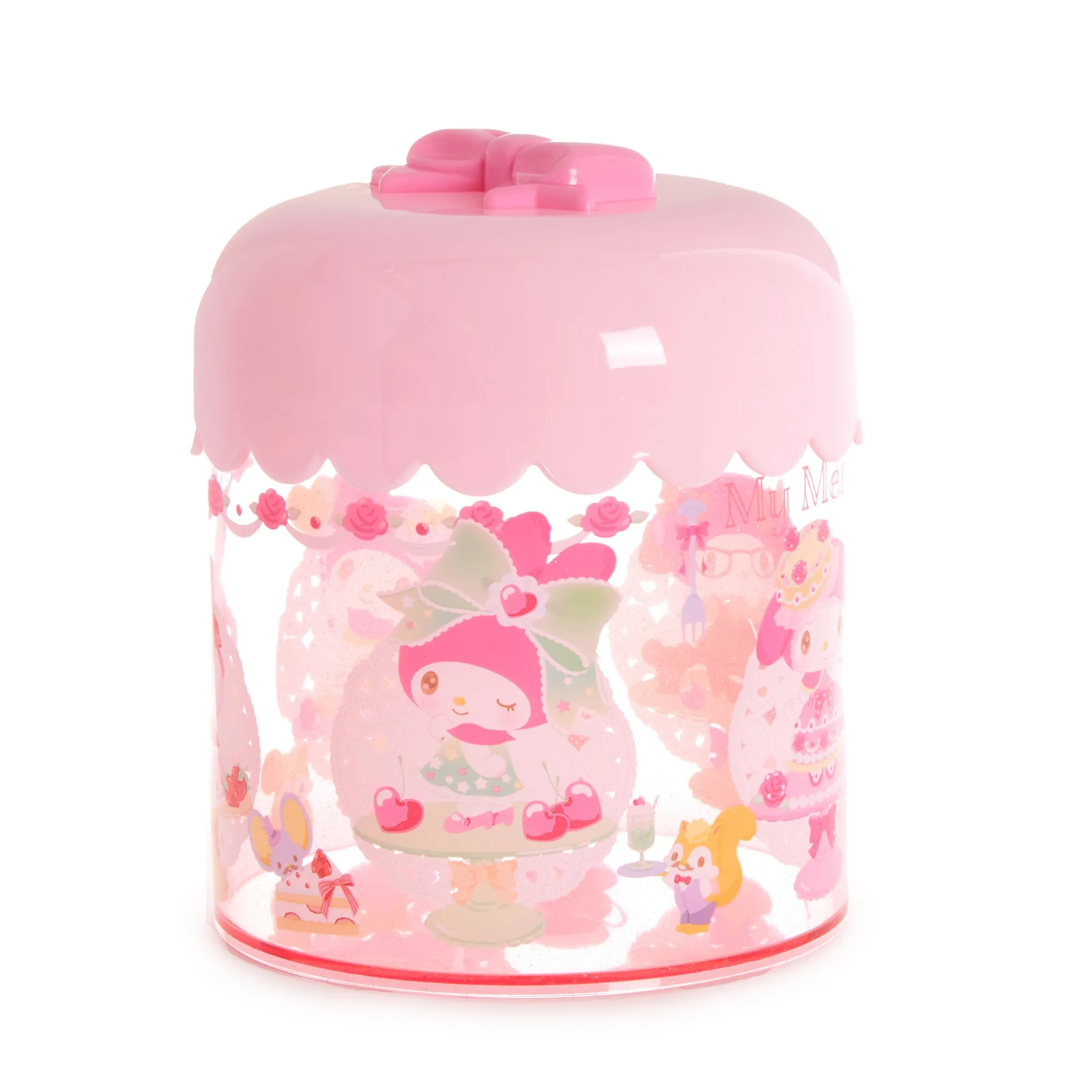 Japan Original My Melody Clear Canister (Sweet Lookbook Series)