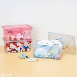 Japan Original My Melody Clear Glitter Storage Bin (S)