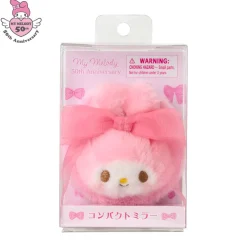 Japan Original My Melody Compact Mirror (50th Anniv. Ribbon Series)