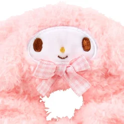 Japan Original My Melody Cozy Plush Scrunchie (Gingham Bow)
