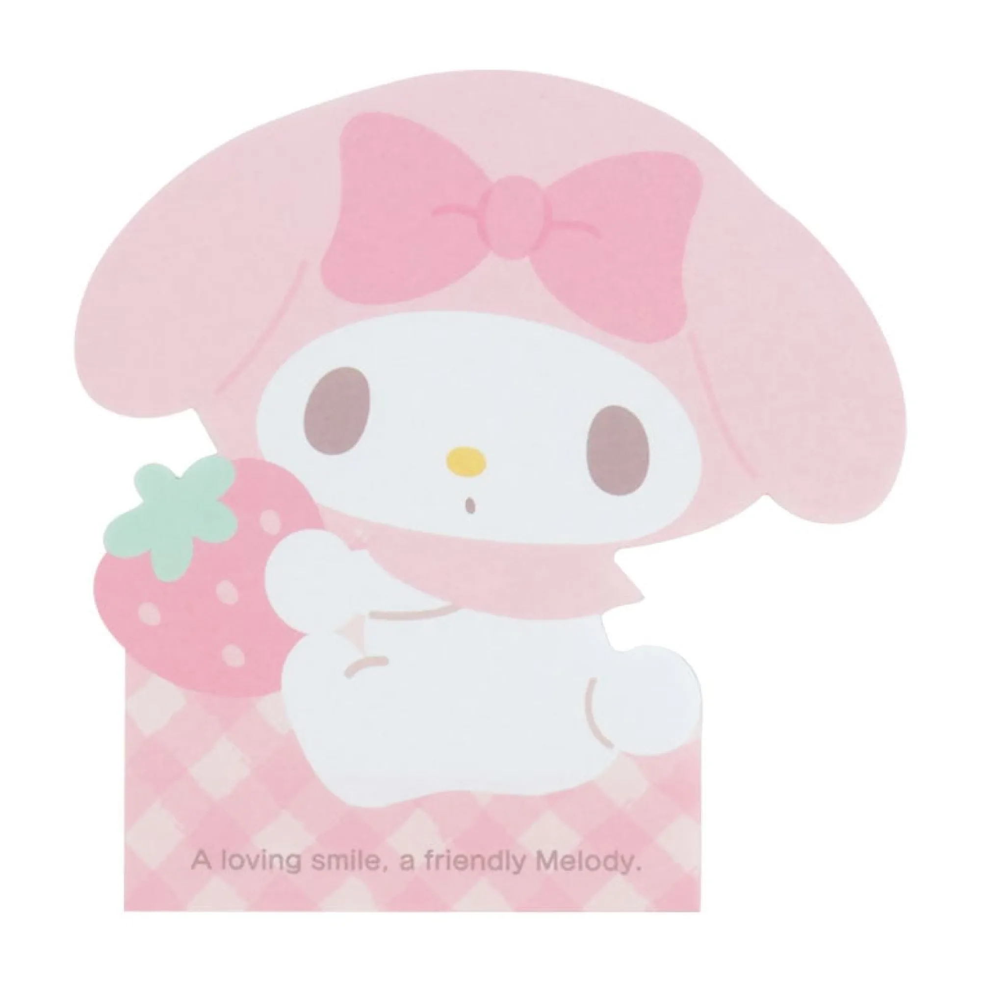 Japan Original My Melody Die-cut Memo Pad (Expressions)