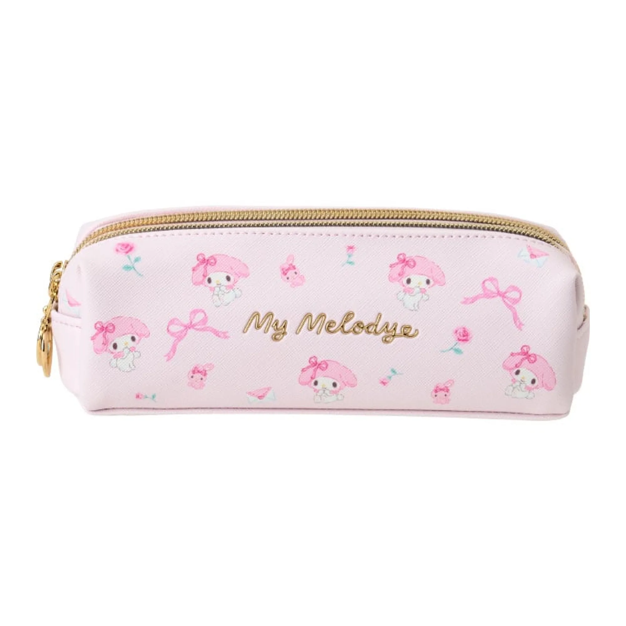 Japan Original My Melody Dual Compartment Pencil Pouch