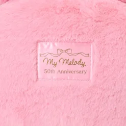 Japan Original My Melody Face Plush (50th Anniv. Ribbon Series)