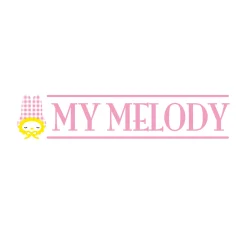 Printful My Melody Gingham Logo Classic Crewneck