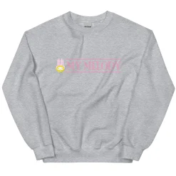 Printful My Melody Gingham Logo Classic Crewneck