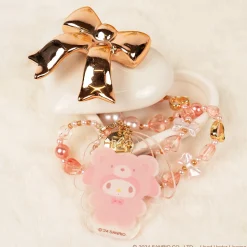 Hamee.com - Hamee US My Melody Latte Bear Beaded Charm Mobile Phone Wrist Strap