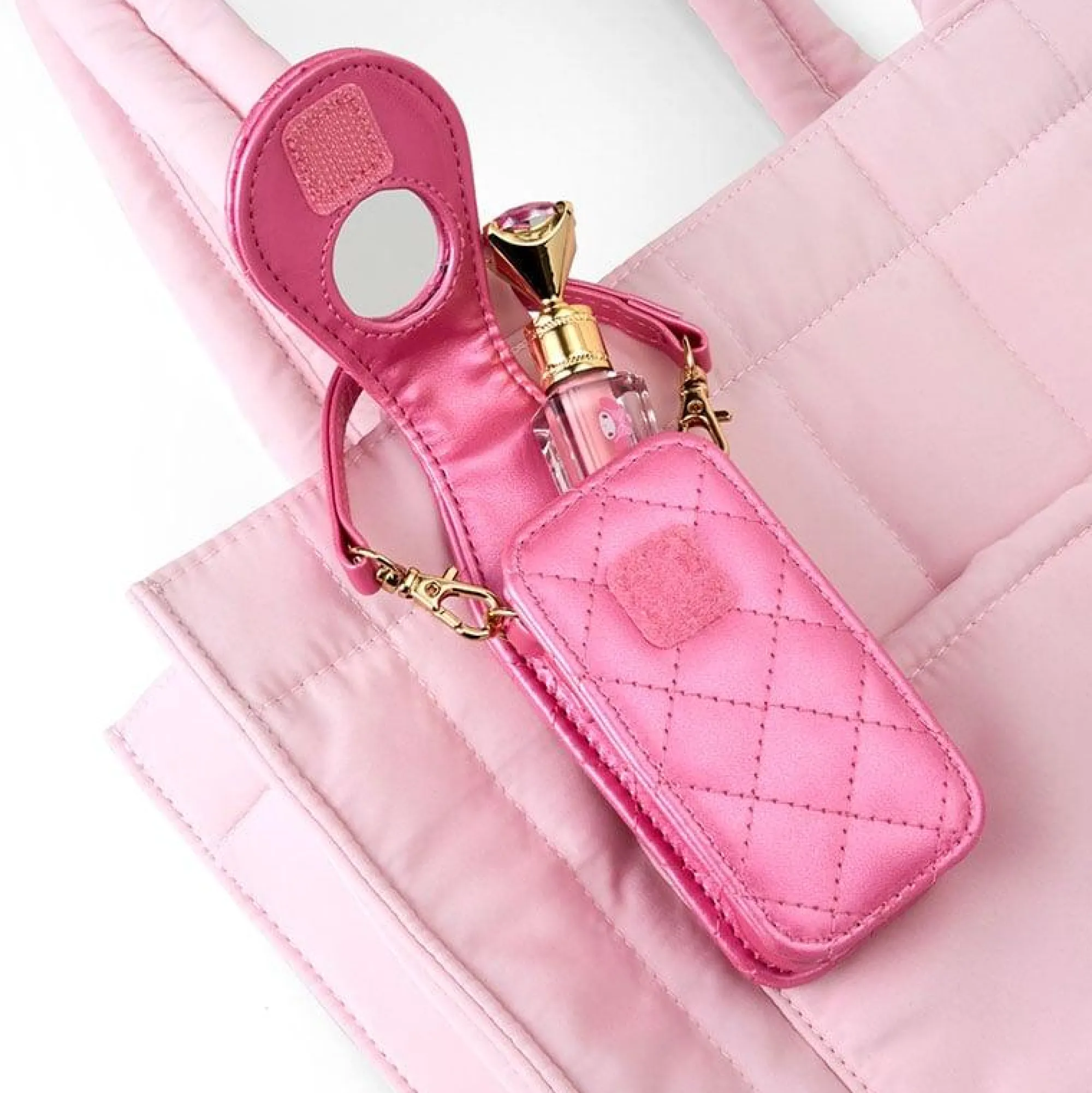Japan Original My Melody Lip Gloss Case (Mini Quilt Series)