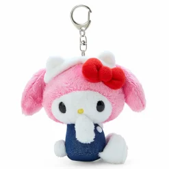 Japan Original My Melody Mascot Keychain Plush (Hello, Everyone! Series)