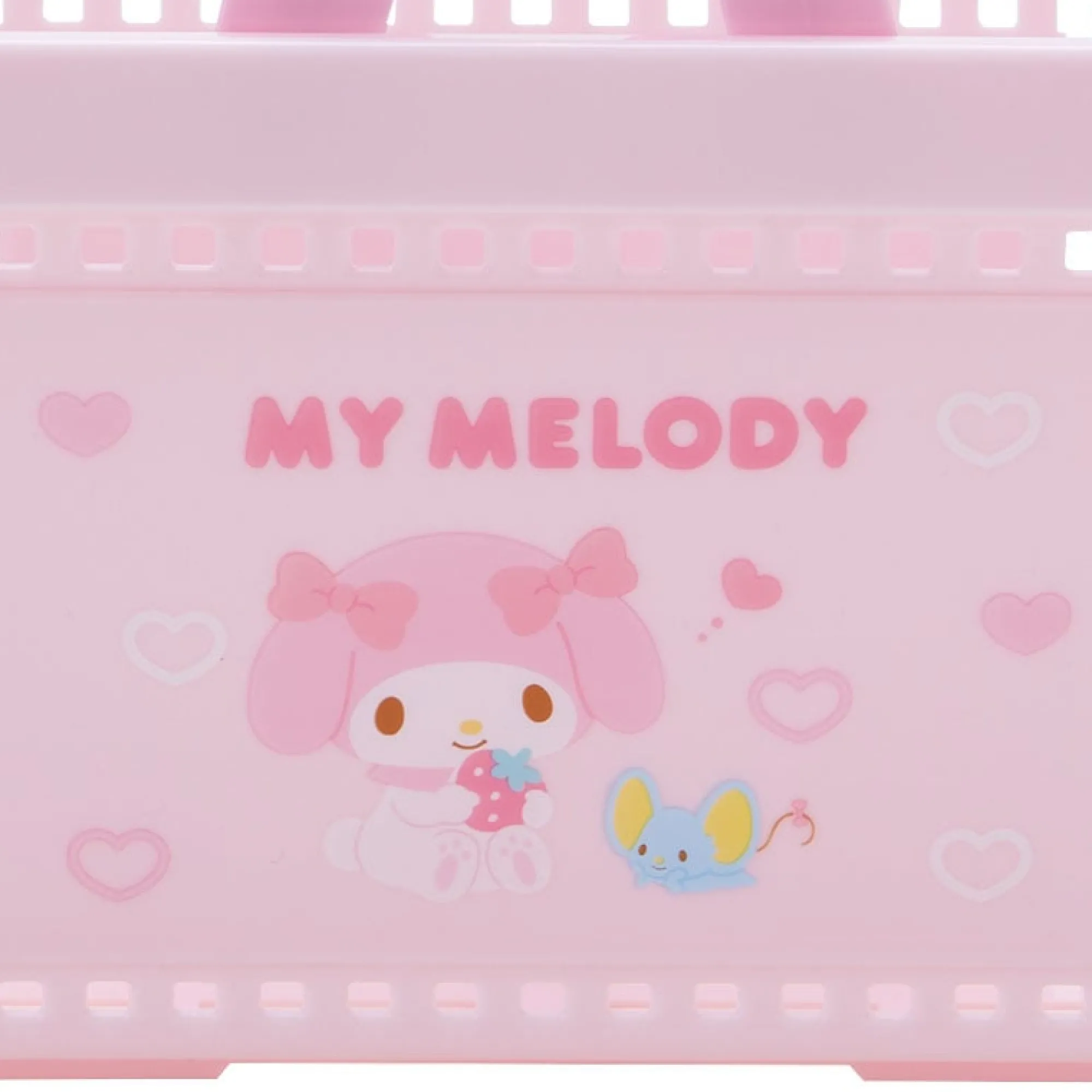 Japan Original My Melody Mini Shopping Storage Basket