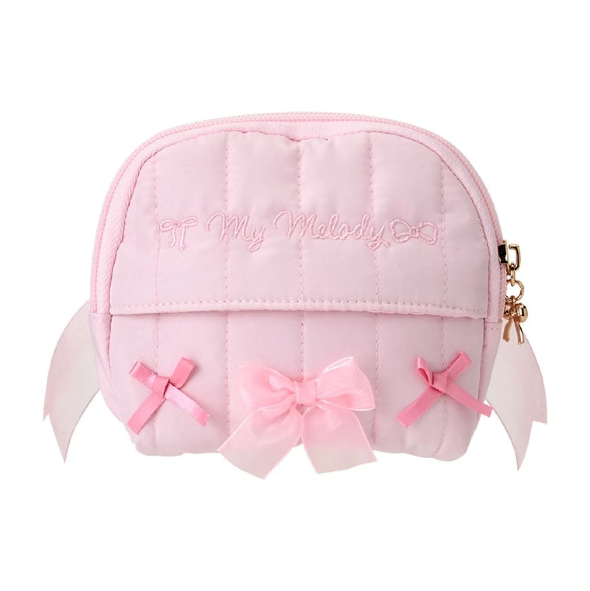 Japan Original My Melody Mini Zipper Pouch (50th Anniv. Ribbon Series)