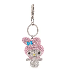 JACMEL JEWELRY INC My Melody Pave 3D Bling Keychain