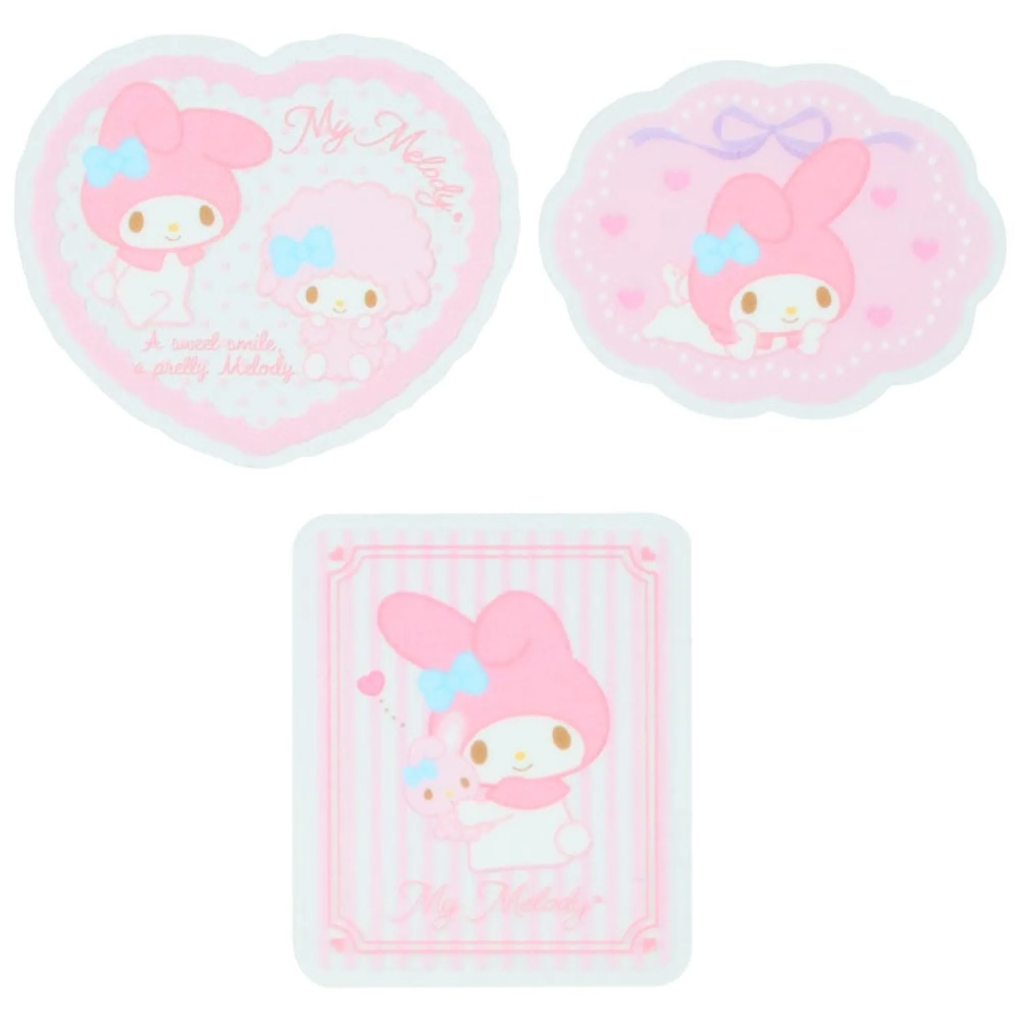 Japan Original My Melody 30-pc Mini Sticker Set