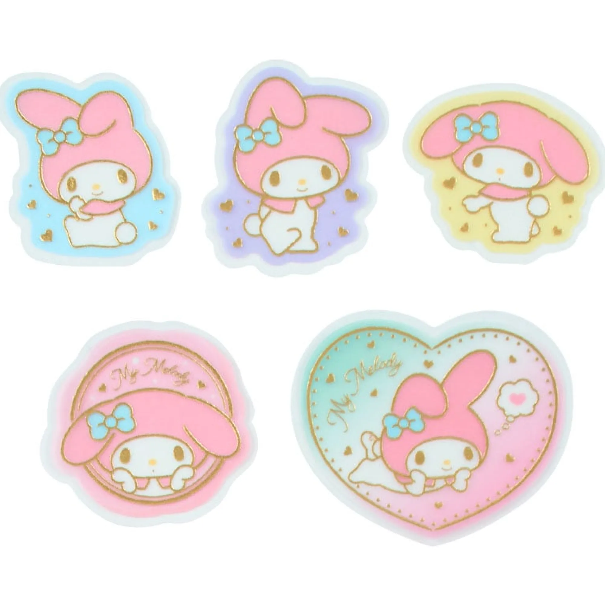 Japan Original My Melody 30-pc Mini Sticker Set