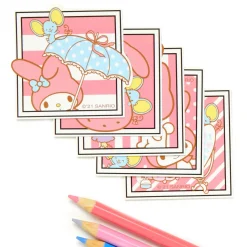 HUNET USA My Melody Photo Big Sticker Pack