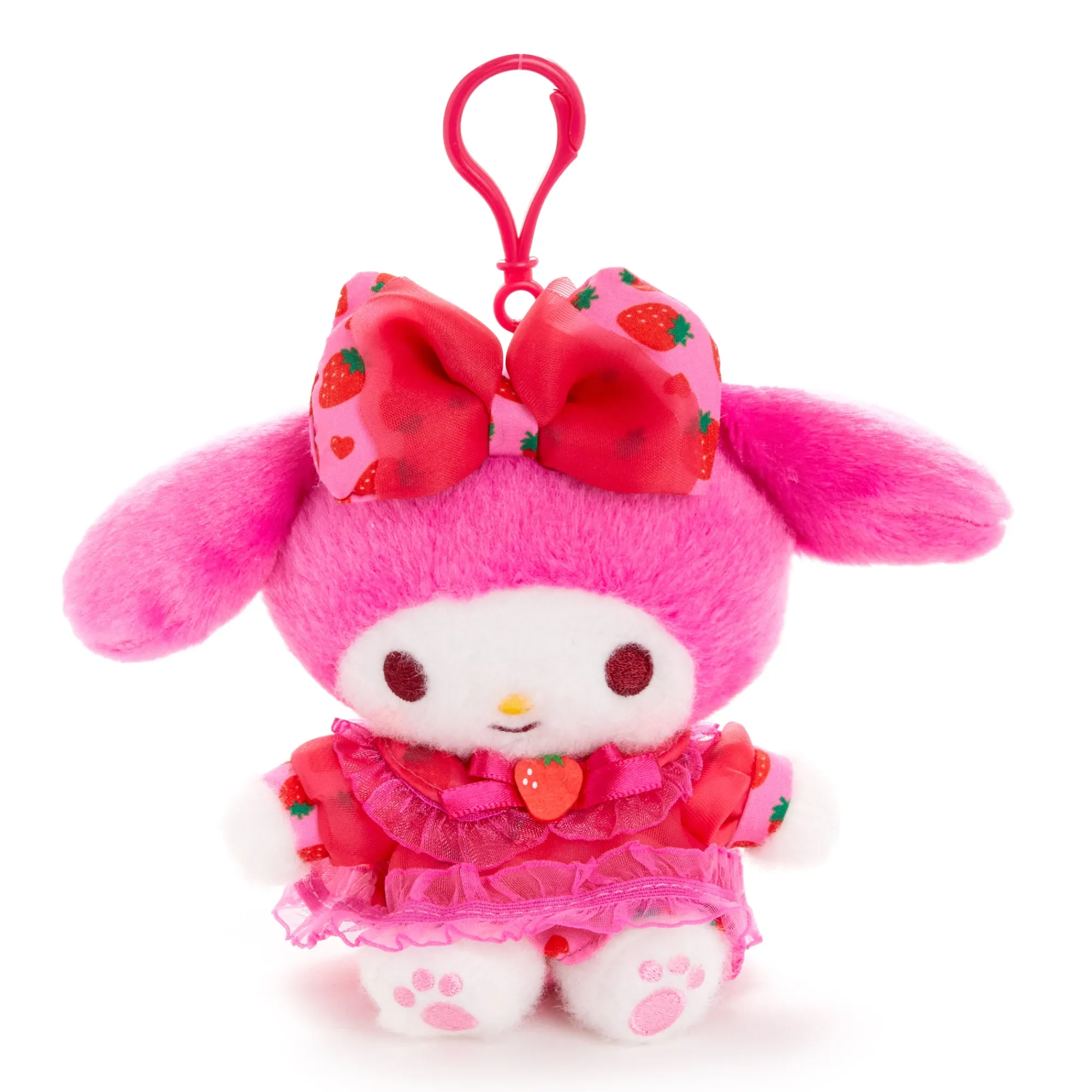 NAKAJIMA CORPORATION My Melody Plush Mascot Clip (Strawberry Treat Series)