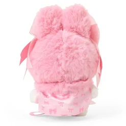 Japan Original My Melody Plush Mascot Keychain (50th Anniv. Ribbon Series)