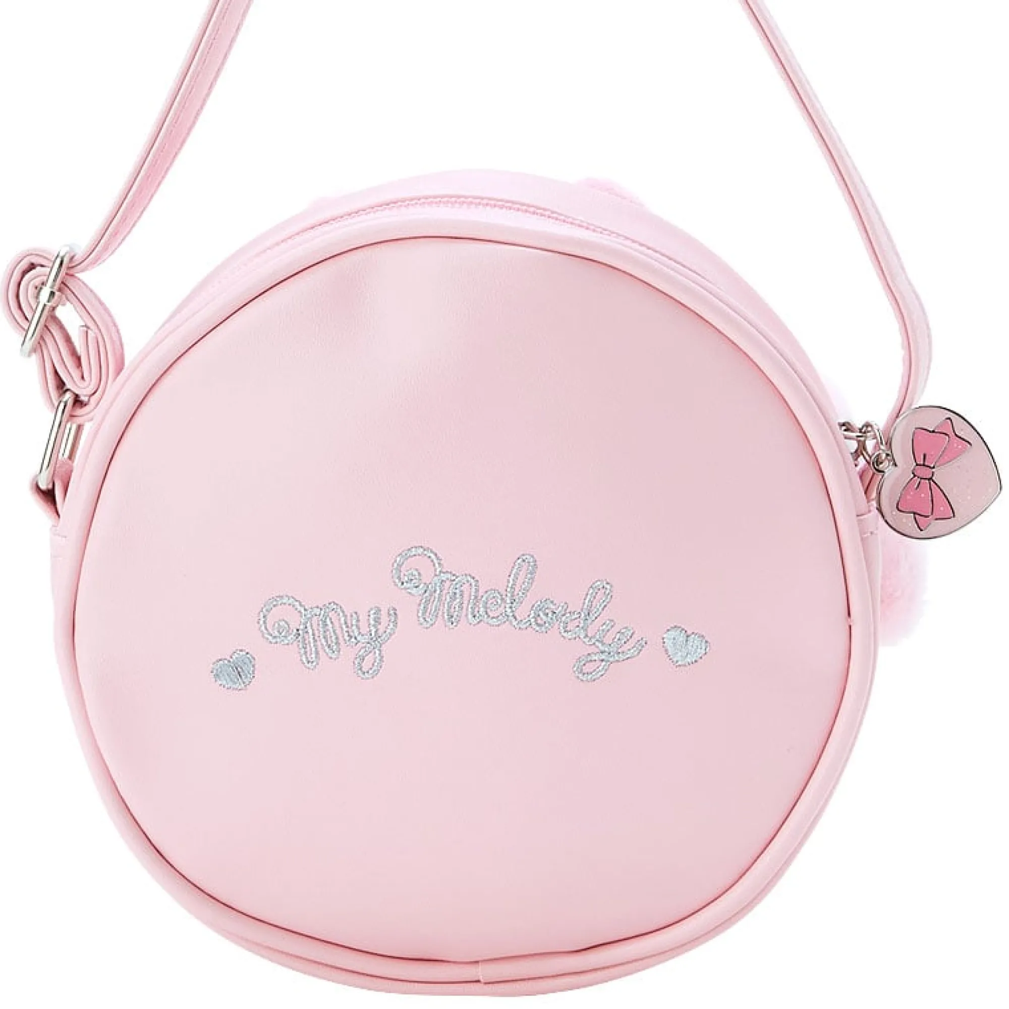Japan Original My Melody Plush Round Crossbody Bag