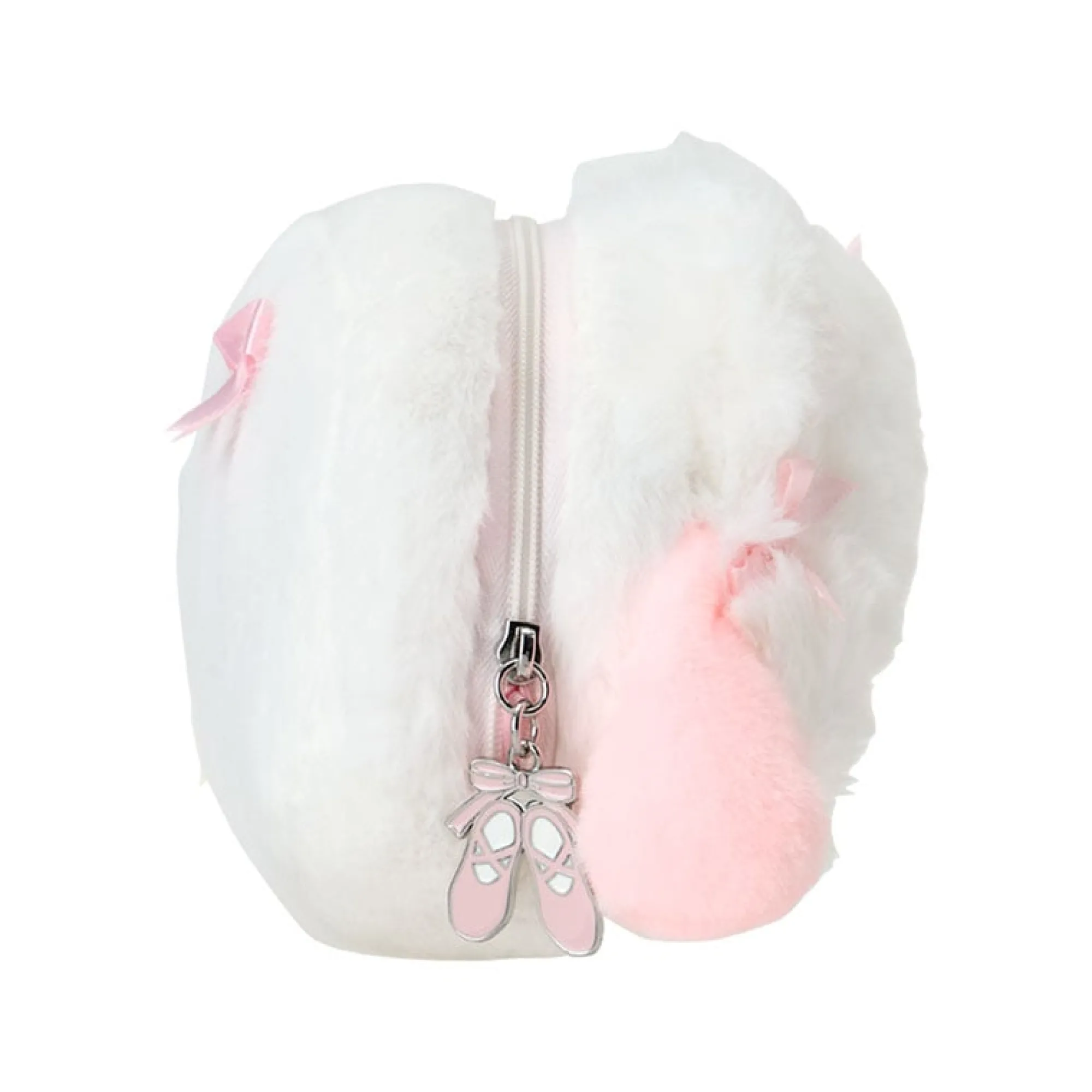 Japan Original My Melody Plush Zipper Pouch (Ballet Kitten Series)