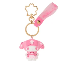 Japan Original My Melody Signature Keychain (Sakura Petals Series)