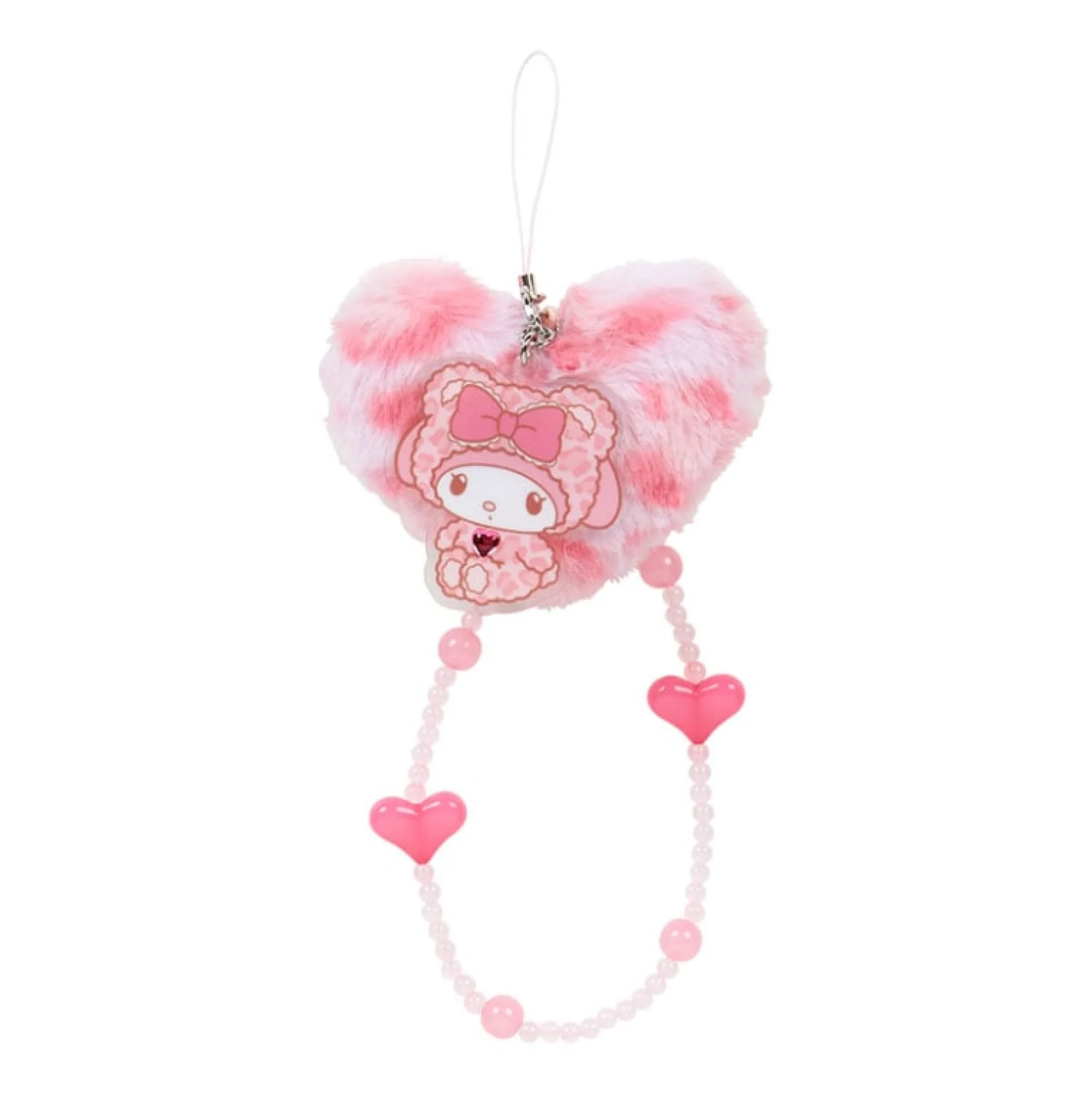 Japan Original My Melody Smartphone Charm (Leopard Pals Series)