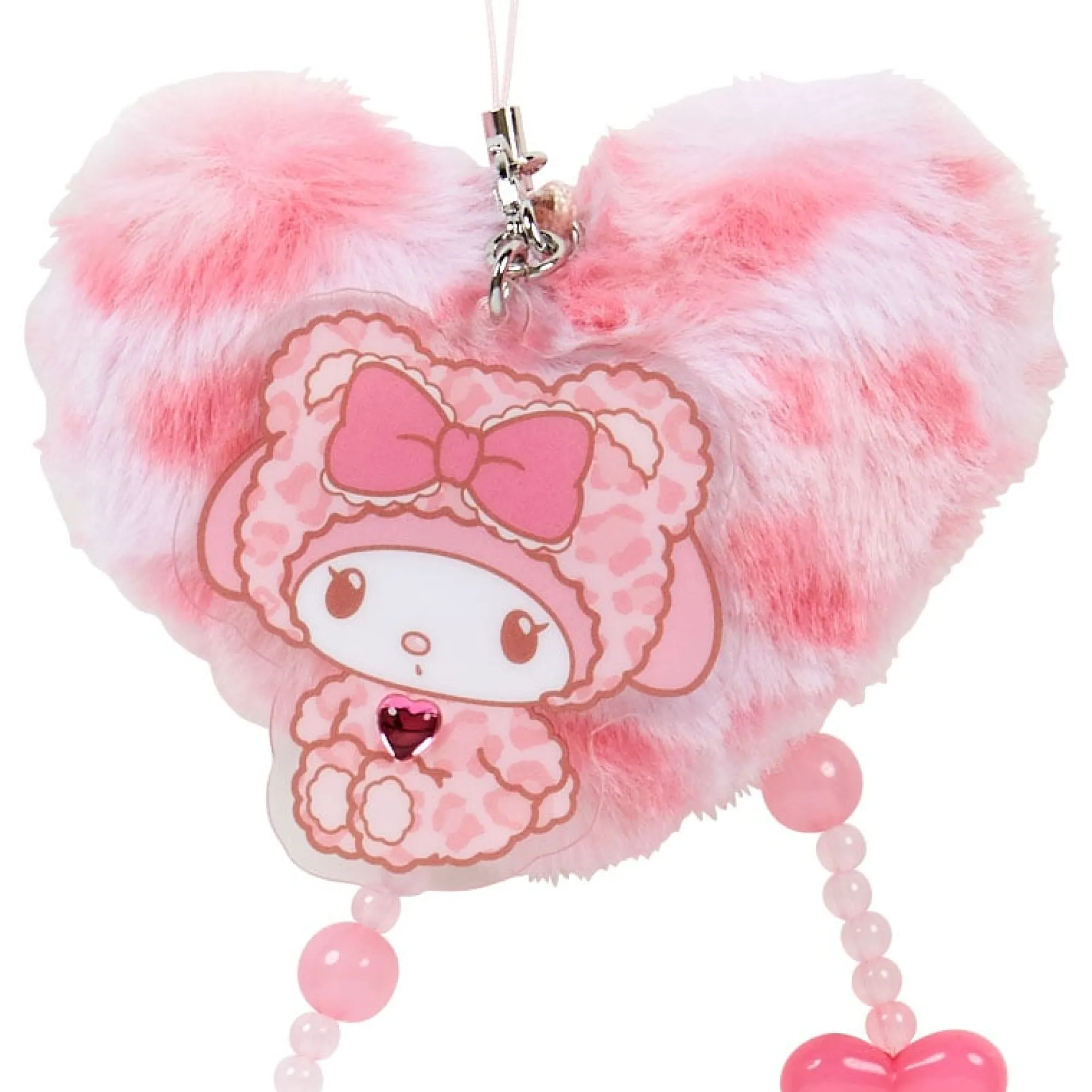 Japan Original My Melody Smartphone Charm (Leopard Pals Series)