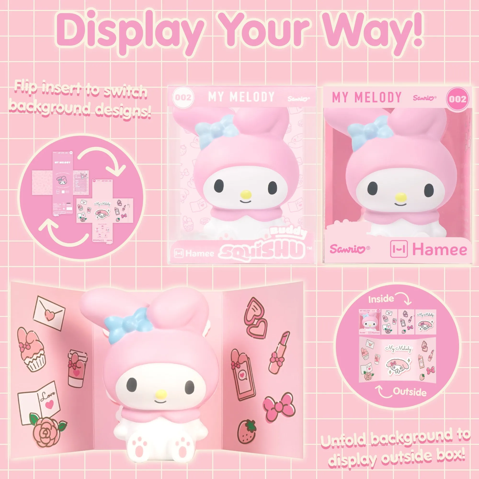 Hamee.com - Hamee US My Melody SquiSHU (Series Buddy 002)