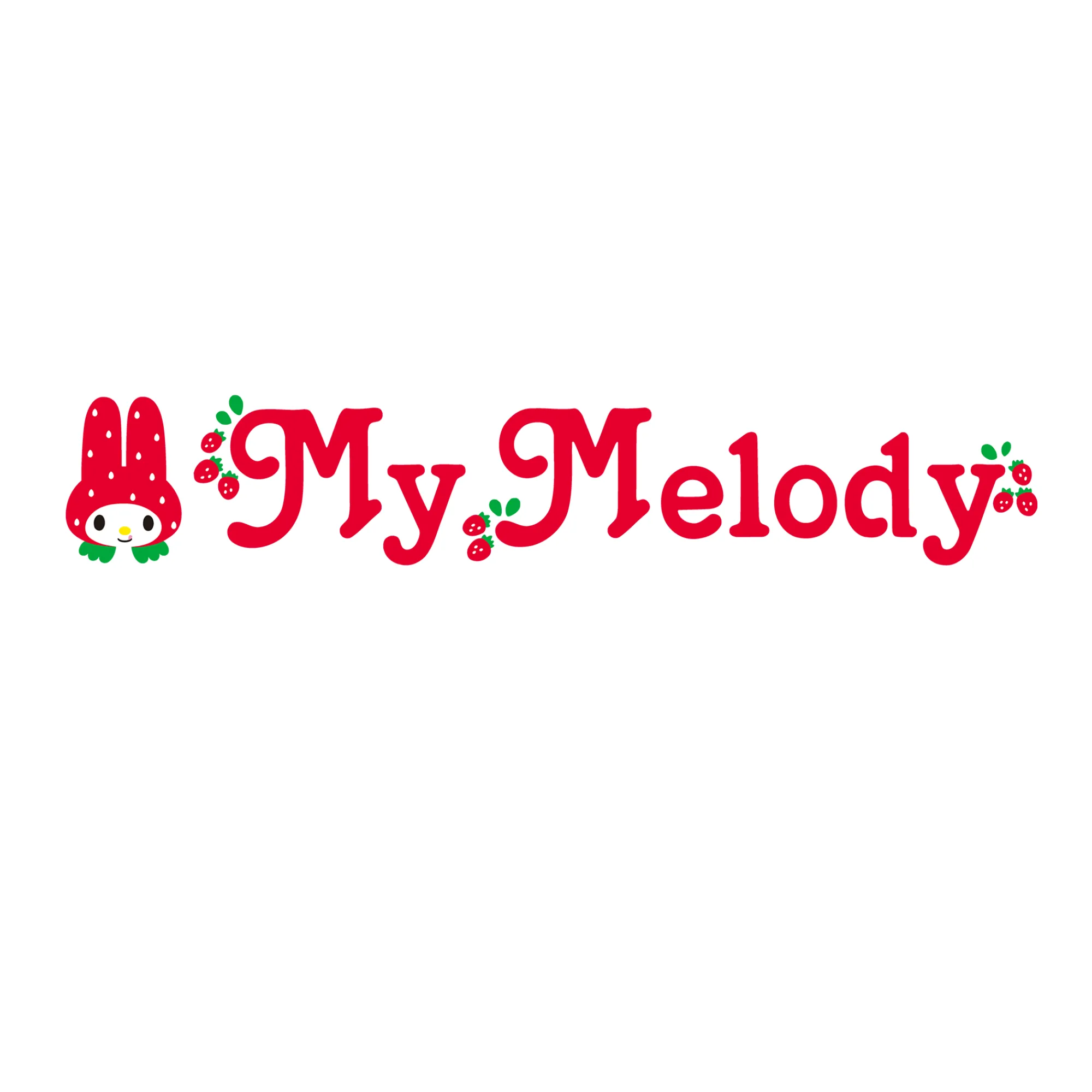 Printful My Melody Strawberry Logo Tee